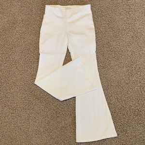 Chelsea & Violet White Flare Jeans